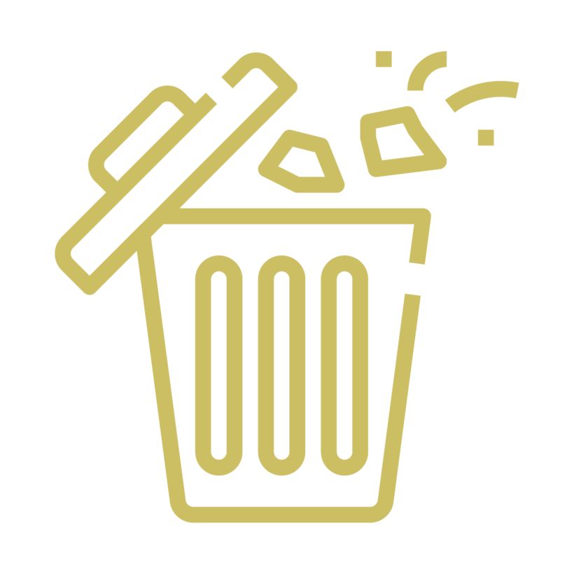 stats icon voor Kg zwerfvuil verzameld 103 856